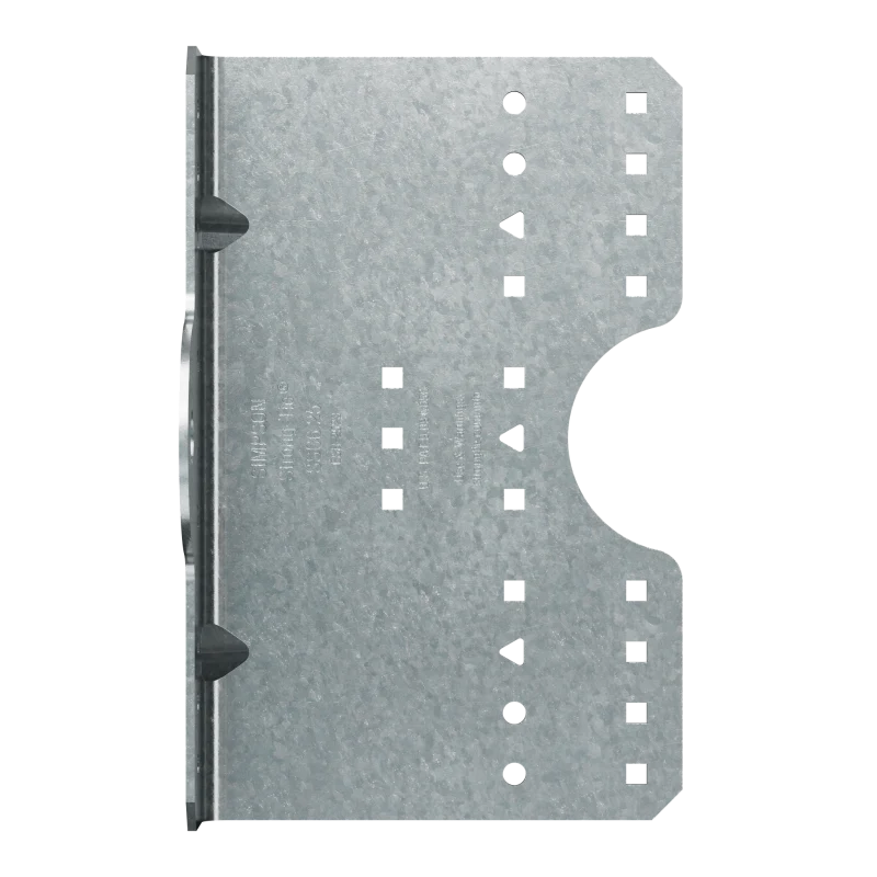 Simpson Strong-Tie SSC6.25-R30 SSC 6-1/4 in. 14-Gauge Galvanized Steel-Stud Clip (30-Qty)